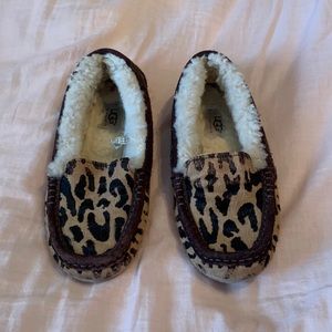 Ugg Leopard Print Slippers